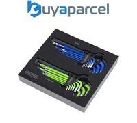 Draper Tx-Star Metric Ball End Hex Key Sets (18 Piece) - 12823