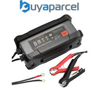 Draper 12961 Schumacher SPX458 Rugged 12V Battery Charger and Maintainer, 3A