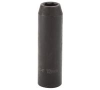 Draper 12mm Deep Impact Socket 1/2" Dr 6 Point Hex Chrome Vanadium Steel 12739
