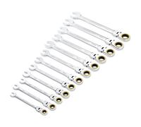 Draper 12Pc Flex Head Ratchet Spanner - 3932