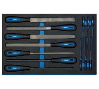 Draper 13 Piece File Set in a EVA 3/4 Drawer Insert 414 x 270 x 32 mm 63513