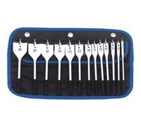 Draper 82634 13 Piece Flat Wood Bit Set, 230 V, Silver