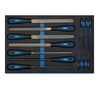 Draper 63513 Hand File Set In 3/4 Drawer Eva Insert Tray (13 Piece) per set
