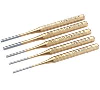 Draper Pin Punch Set 13041 Expert Octagonal Parallel, 5 Pcs