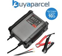 Draper 13100 Schumacher SPX459 Rugged 12V Battery Charger and Maintainer, 6A