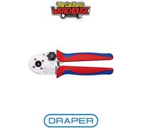 Draper 13166 KNIPEX 97 52 67 DT Four-Mandrel Crimping Pliers for DT contacts 230