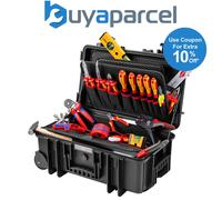 Draper 13172 KNIPEX 00 21 33 E Tool Case "Robust26 Move" Electric, 22 Parts, 550