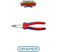 Knipex 08 25 185 SB 185mm Needle-Nose Multi Grip Combination Pliers Chrome Plated