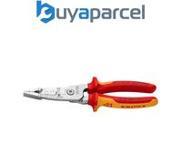 Draper 13192 KNIPEX 13 76 200 ME VDE Wire Stripper with Multi-Component Grips, 2