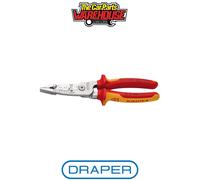 KNIPEX 13192 13 76 200 ME Wire Stripper Metric Version Insulated with Multi-Component Grips, VDE-Tested Chrome-Plated 200mm