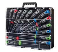Draper Soft Grip Screwdriver Set With Draper Tx-Star® (14 Piece) Pk 1 13437