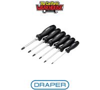 Draper Tx-Star® Hard Grip Screwdriver Set (6 Piece) Pk 1 13585