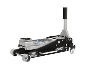 Draper 13929 Aluminium and Steel Racing Trolley Jack, 2.5 Tonne