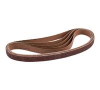 Draper 13mm x 457mm Aluminium Oxide Sanding Belts 13mm x 457mm Assorted Pack of 5