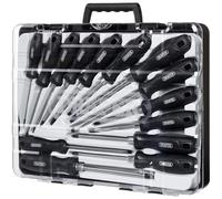 Draper 14pc Hard Grip Screwdriver Set with Draper TX-Star - 13588 - Magnetic Tips, CRV Blades