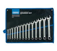 Draper HI-TORQ Metric Combination Spanner Set (14 Piece)