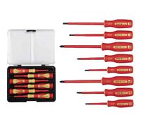 Draper 28028 VDE Approved Fully Insulated Screwdriver and Precision Screwdriver Set (14 Piece)