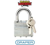 Draper 14021 Laminated Steel Padlock 50 x 31mm