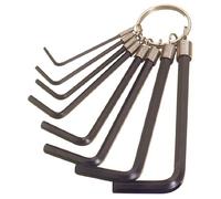 Draper 14119 8-Piece Hexagon Key Set on Ring