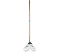 Draper Carbon Steel Lawn Rake with Ash Handle