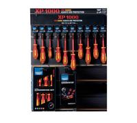 Draper 14330 Xp1000 Vde Slimline Screwdriver Profile For Slat Wall And Toolbar (34 Piece)