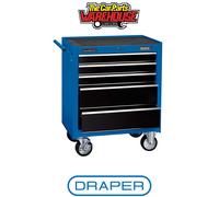 Draper 14978 Roller Tool Cabinet 5 Drawer 26" Blue