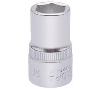 Draper 14mm 1/2" Square Drive Elora Hexagon Socket 15303