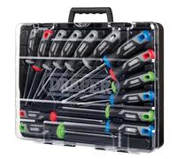 Draper 14pc Soft Grip Screwdriver Set with Draper TX-Star® - 13437 - Magnetic Tips, CRV Blades