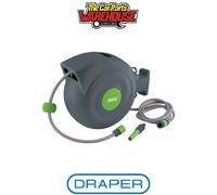 Draper 15046 Retractable Garden Hose Reel 20m