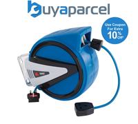 Draper 15051 230V Retractable Electric Cable Reel 10M each