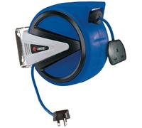 Draper 230V Retractable Electric Cable Reel, 20M 15052