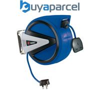 Draper 230V Retractable Electric Cable Reel, 20M 15052