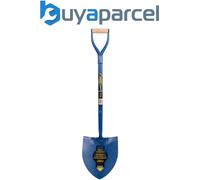 Draper 15071 Contractors Solid Forged Round Mouth Shovel , Blue