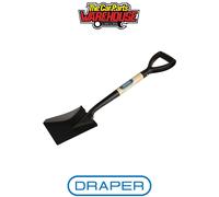 Draper 15073 Square Mouth Mini Shovel with Wood Shaft