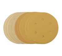 Draper 150mm Gold Sanding Disc Assrt - 64284