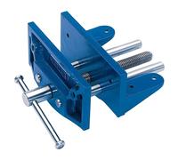 Draper 150mm Woodworking Universal Bench Vice Alloy Steel Cast Iron Blue