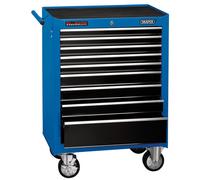 Draper 15110 Roller Tool Cabinet – 9-Drawer, 26in – Blue