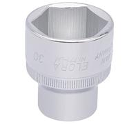 Draper 15320 Elora Hexagon Socket, 30mm Ø, 1/2" Square Drive