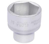 Draper 15323 Elora Hexagon Socket, 1/2" Sq. Dr., 34mm