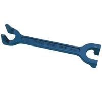 Draper 15mm x 22mm Basin Wrench | Heavy Duty Cast Iron Plumbing Tool | 10876