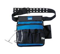 Draper 16 Pocket Tool Pouch Nylon With 50mm Wide Adjustable Webbing Belt 02987