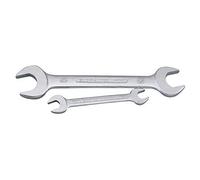 Elora Long Imperial Double Open End Spanner, 1 x 1.1/8""