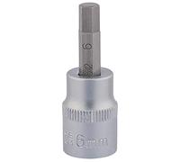 Draper 16284 3/8 Inch Square Drive Socket with Hexagonal Bit, 6mm