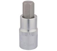 Draper 16304 Expert Expert Hexagonal Socket Bits, 1/2 Sq. Dr., 12mm H-HEX/B