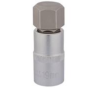Draper 16305 1/2-Inch Square Drive Metric 16 mm Tip Hexagonal Socket Bit