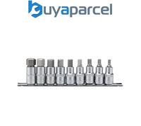 Draper 16307 Draper Expert Metric Hex. Socket Bit Set, 1/2" Sq. Dr., 55mm (9 Pie