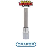 Draper Expert 16320 Draper Tx-Star® Socket Bit 1/2in Sq. Dr. T55 X 100Mm each