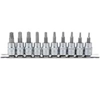 Draper 16332 TX-Star 3/8-Inch Square Drive Security 48 mm Socket Bit 10-Piece S