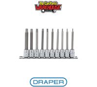Draper Expert 16333 Draper Tx-Star® Security Socket Bit Set 3/8in Sq. Dr. (10 Piece) per set
