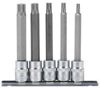 Draper Expert 16349 Spline Socket Bit Set 3/8in Sq. Dr. (5 Piece) per set